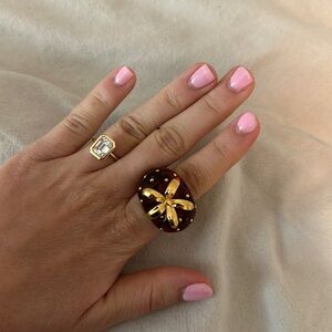 Kate spade strawberry ring